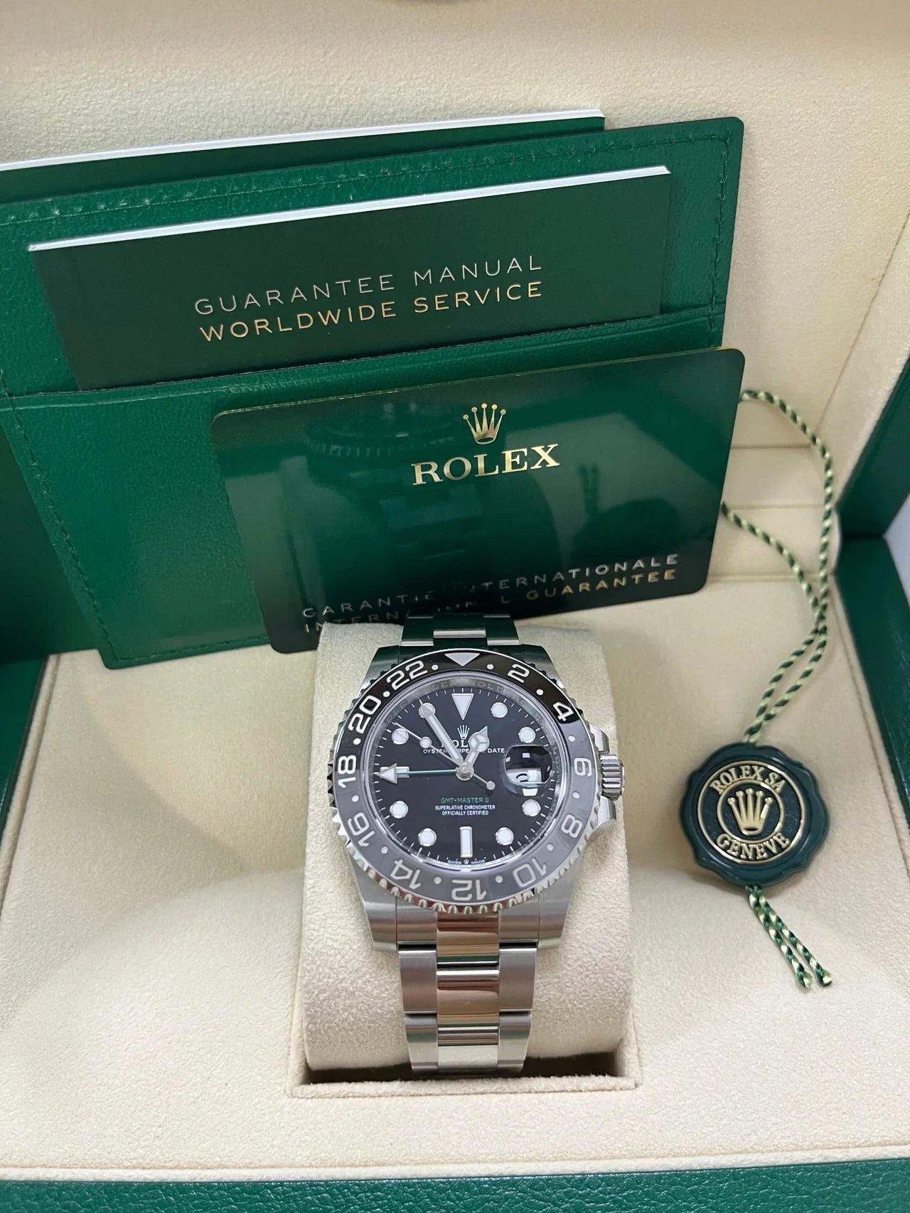 Gmt-master II Bruce Wayne Oyster
