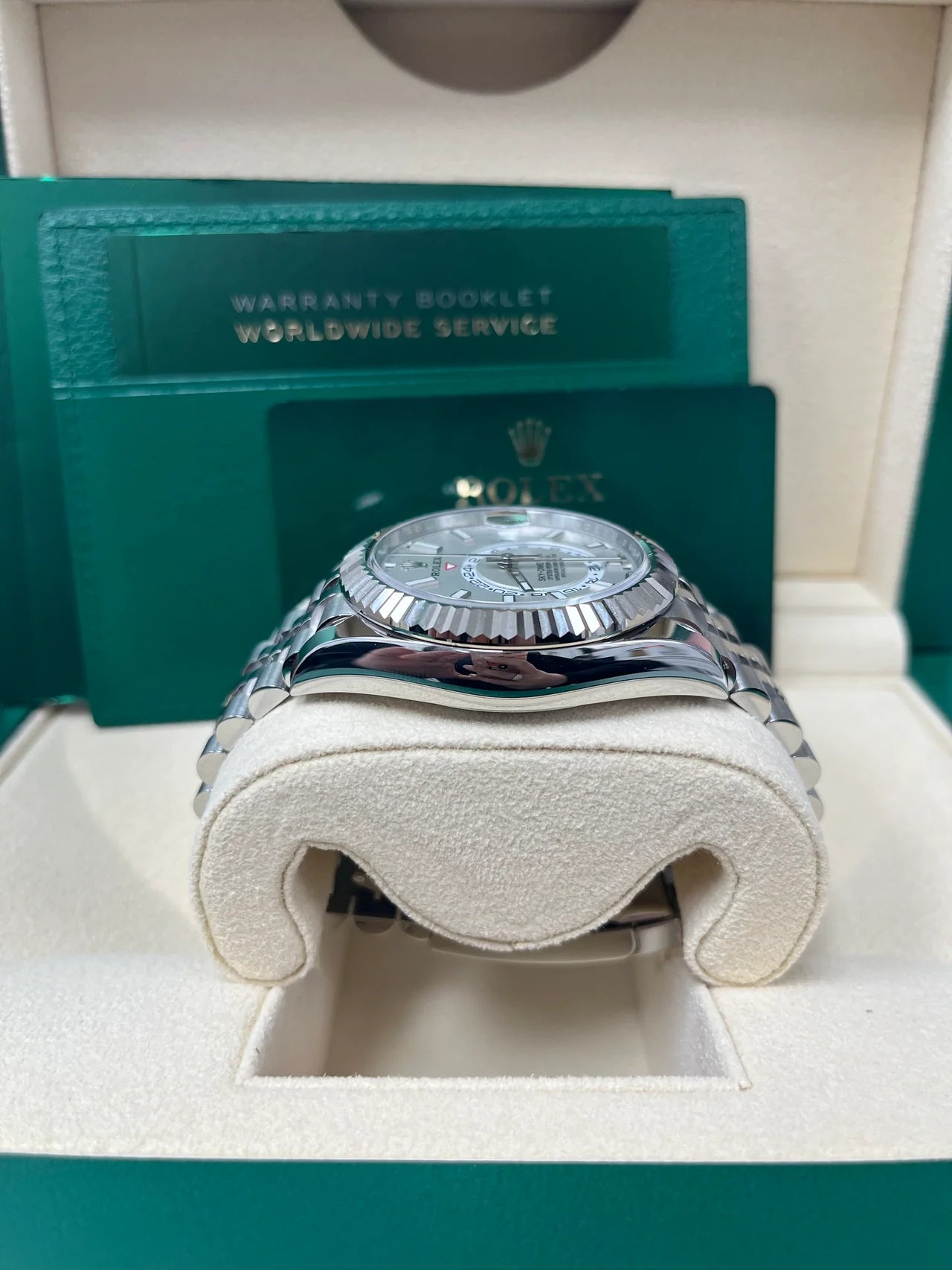 Sky-dweller 42 mm Bianco Jubilee