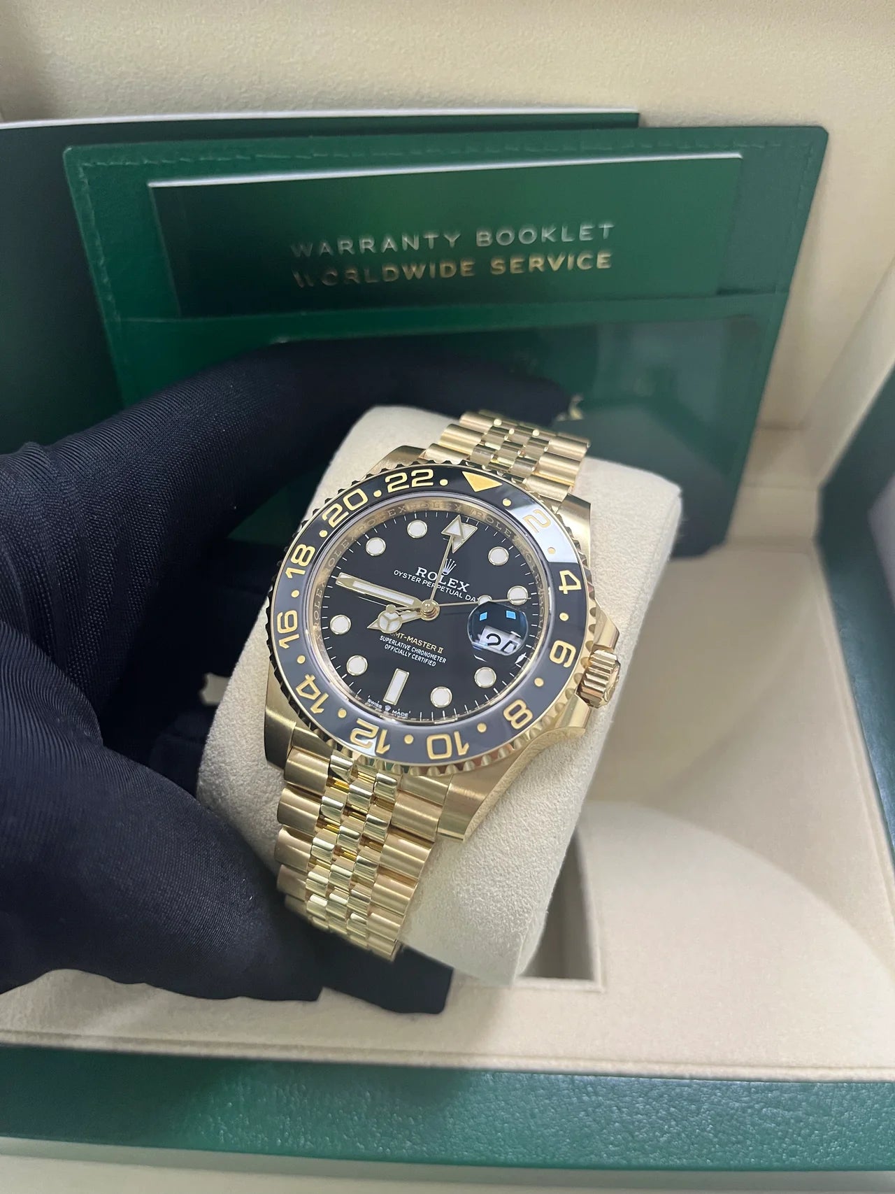 Gmt-master II Oro Giallo Jubilee