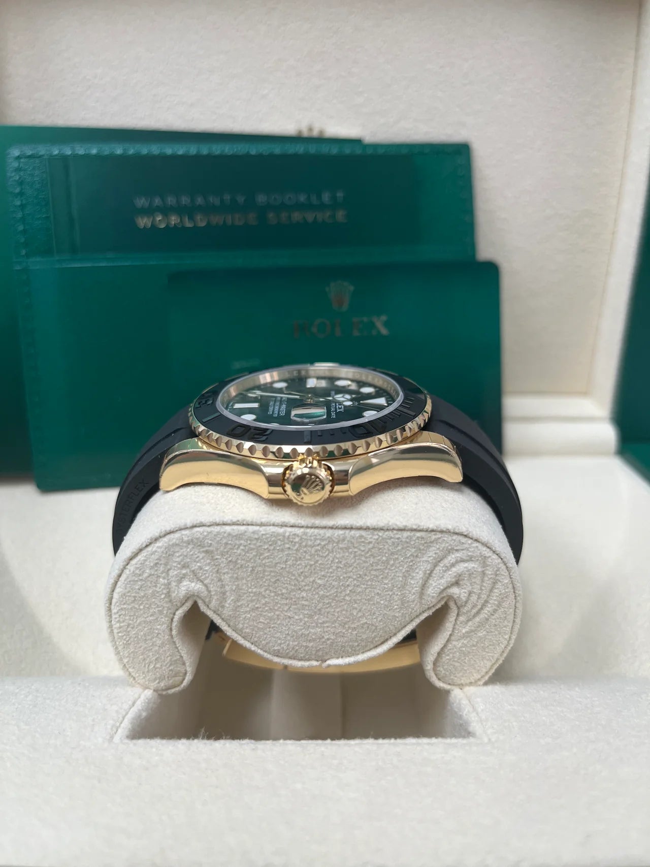 Yatch-master 42 mm Gomma Oro Giallo