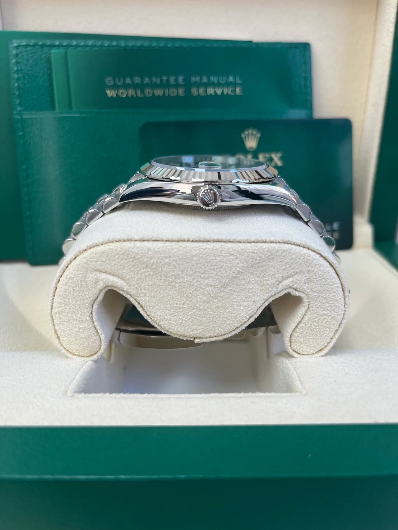 DateJust 41 mm Verde Jubilee