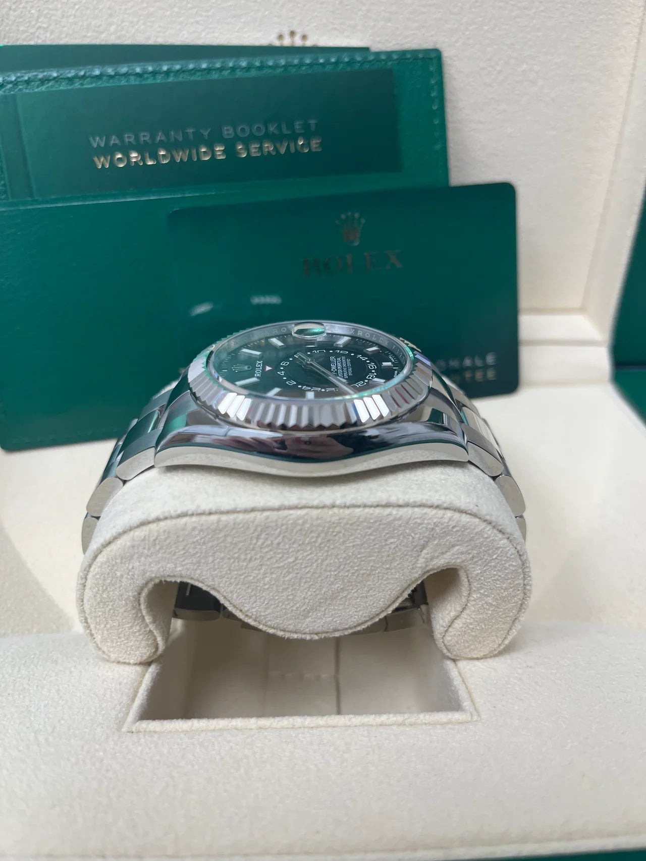 Sky-dweller 42 mm Nero Oyster