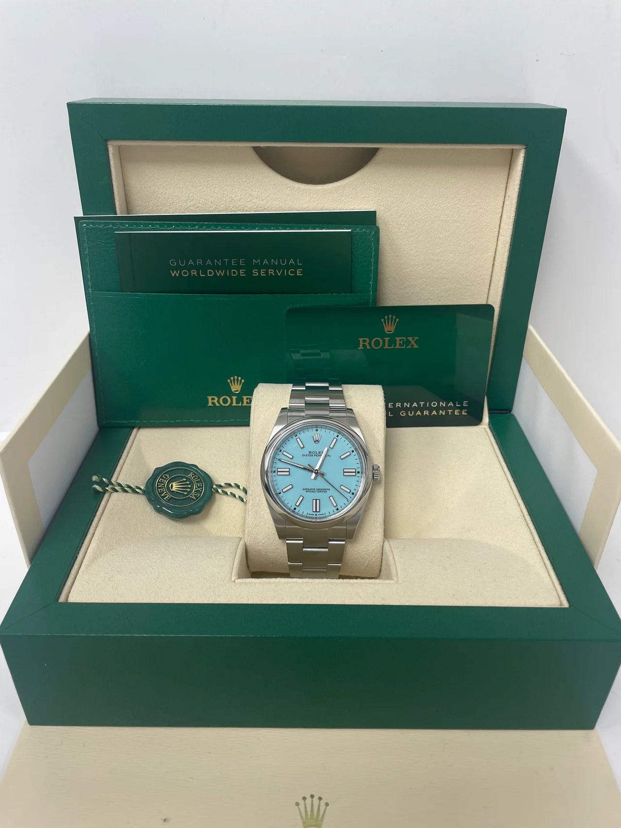 Oyster Perpetual 41 mm Tiffany