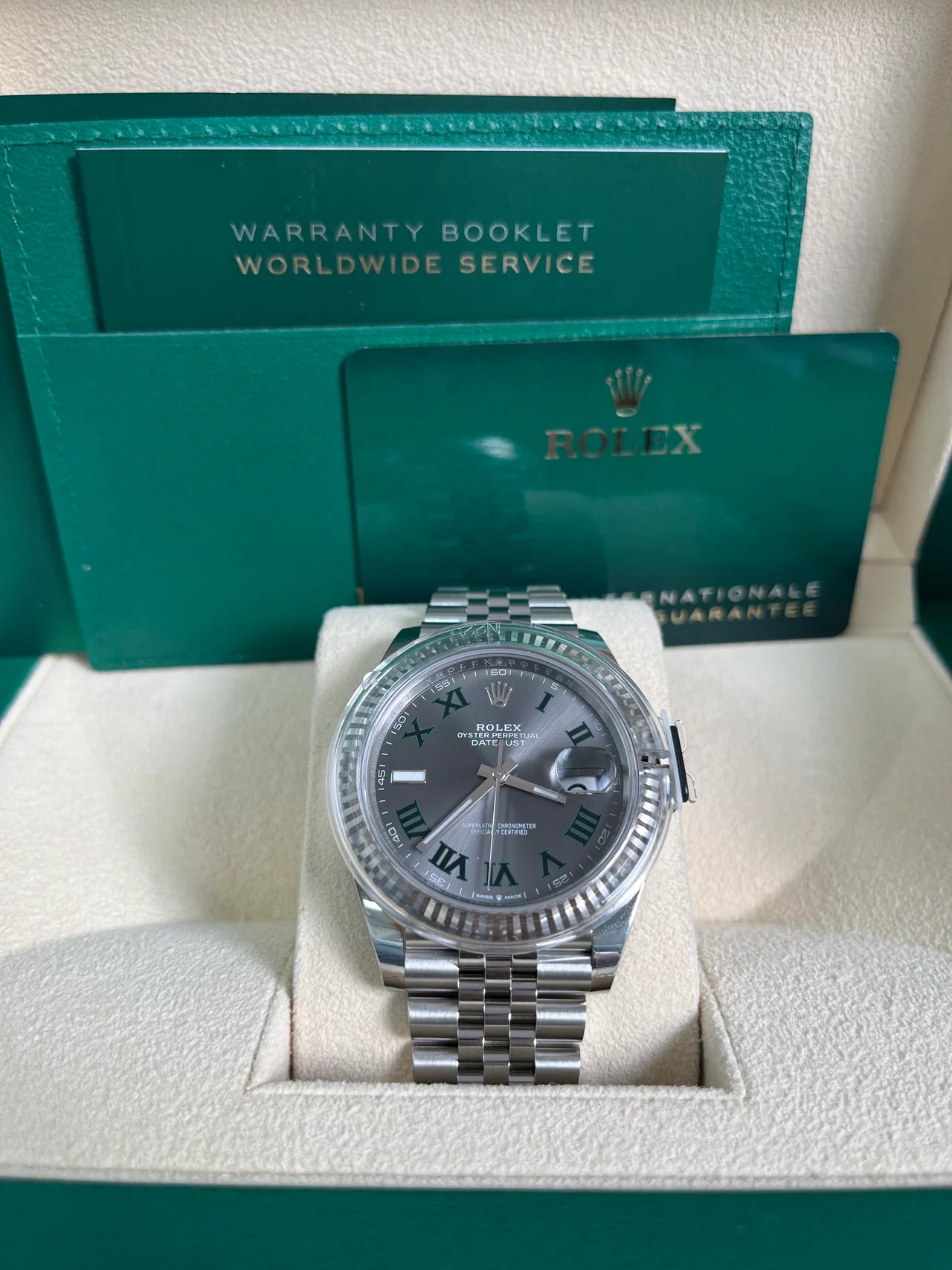 Datejust 41 mm Wimbledon Jubilee