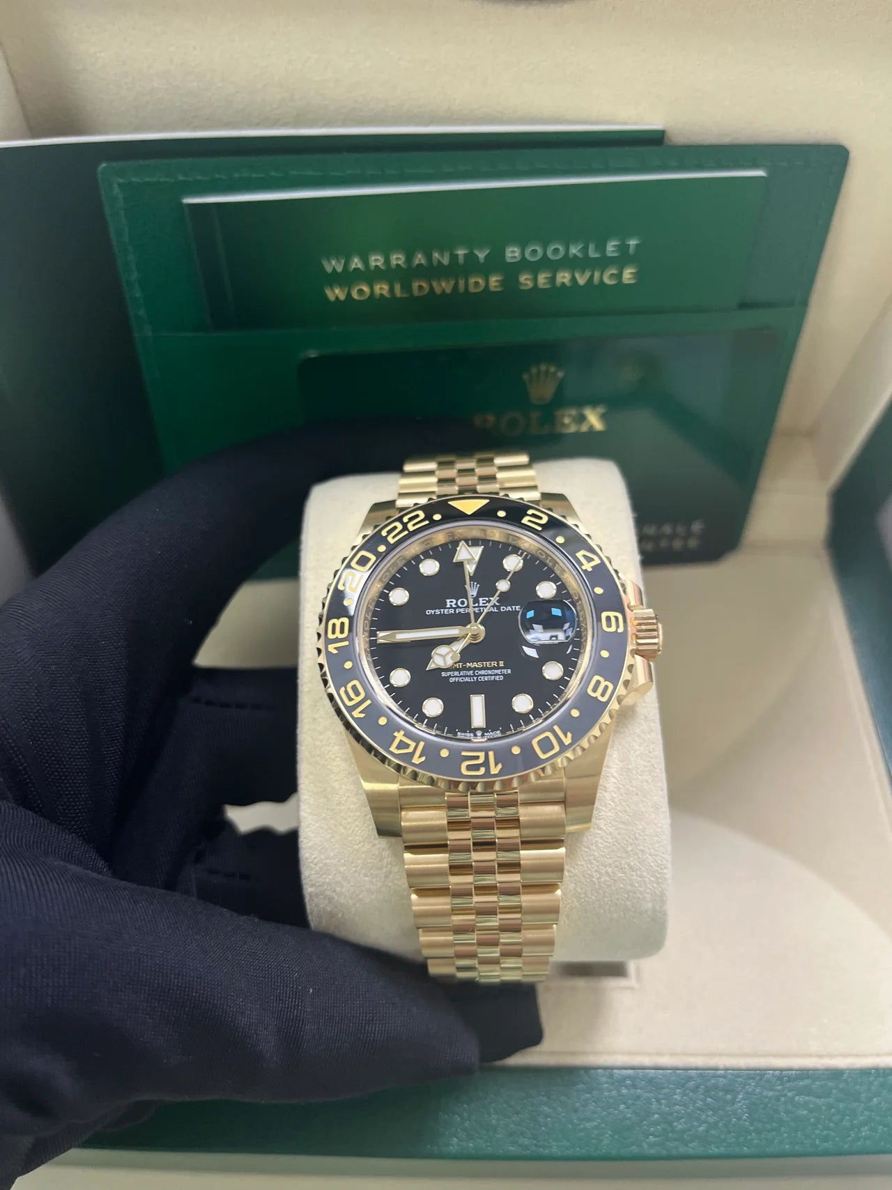 Gmt-master II Oro Giallo Jubilee