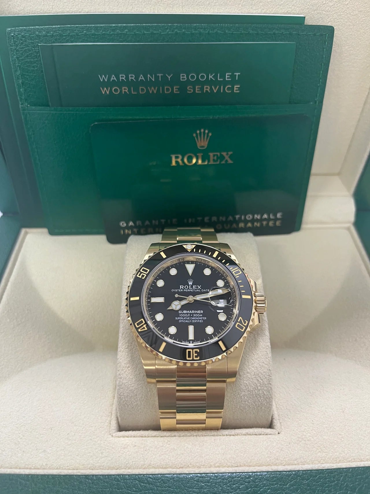 Submariner 41 mm Oro (REF#126618LN#)