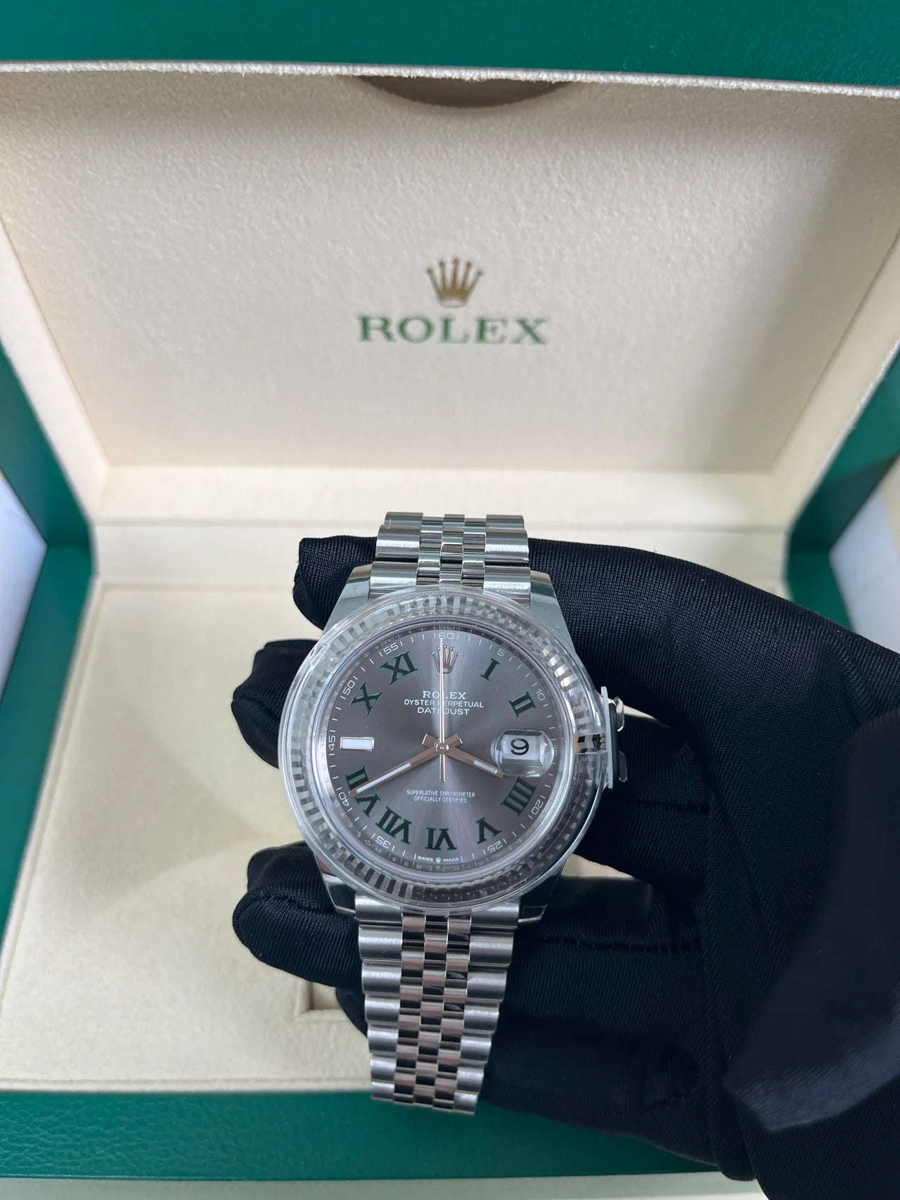 Datejust 41 mm Wimbledon Jubilee