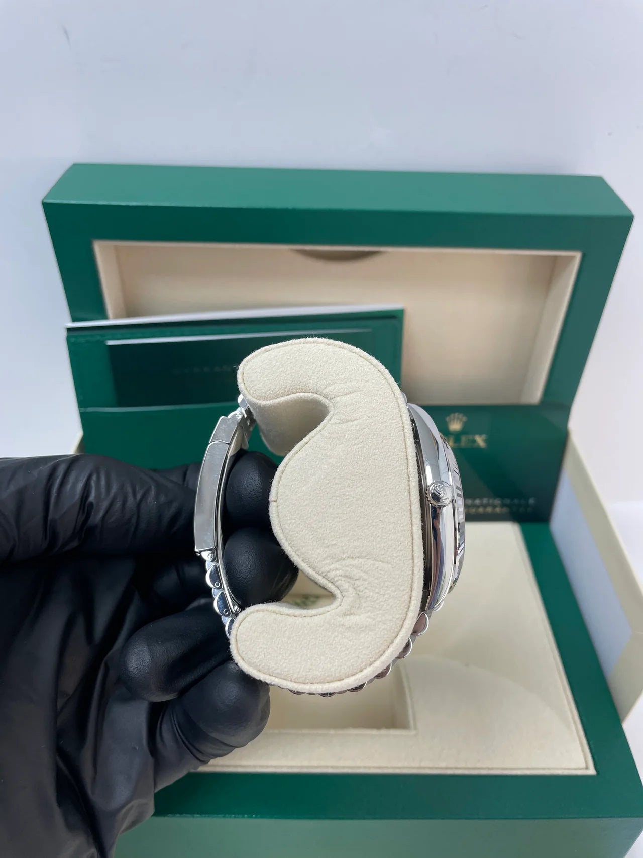 DateJust 41 mm Nero Jubilee Diamanti