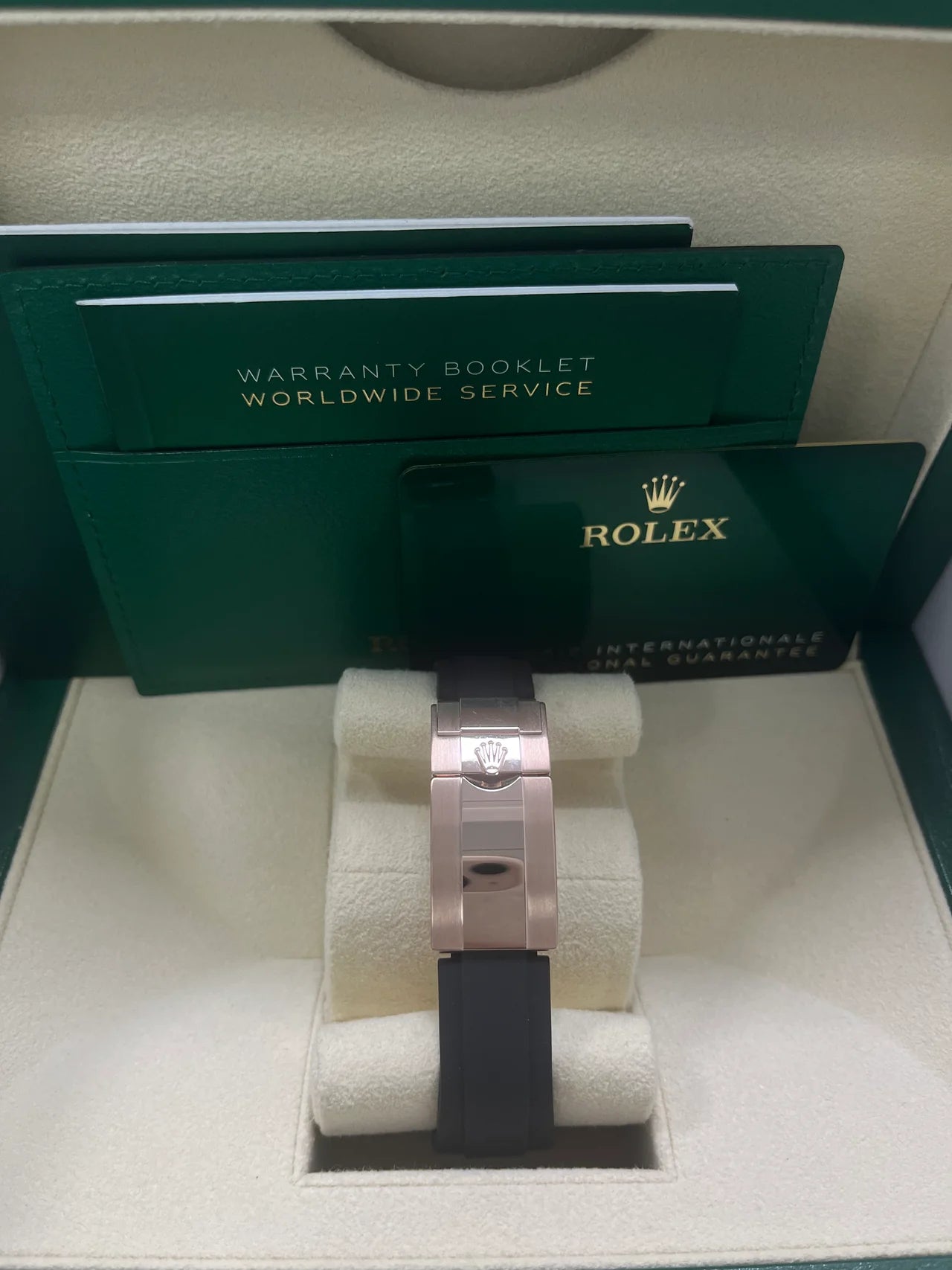 Daytona 40mm Oysterflex Cassa Oro Rosè