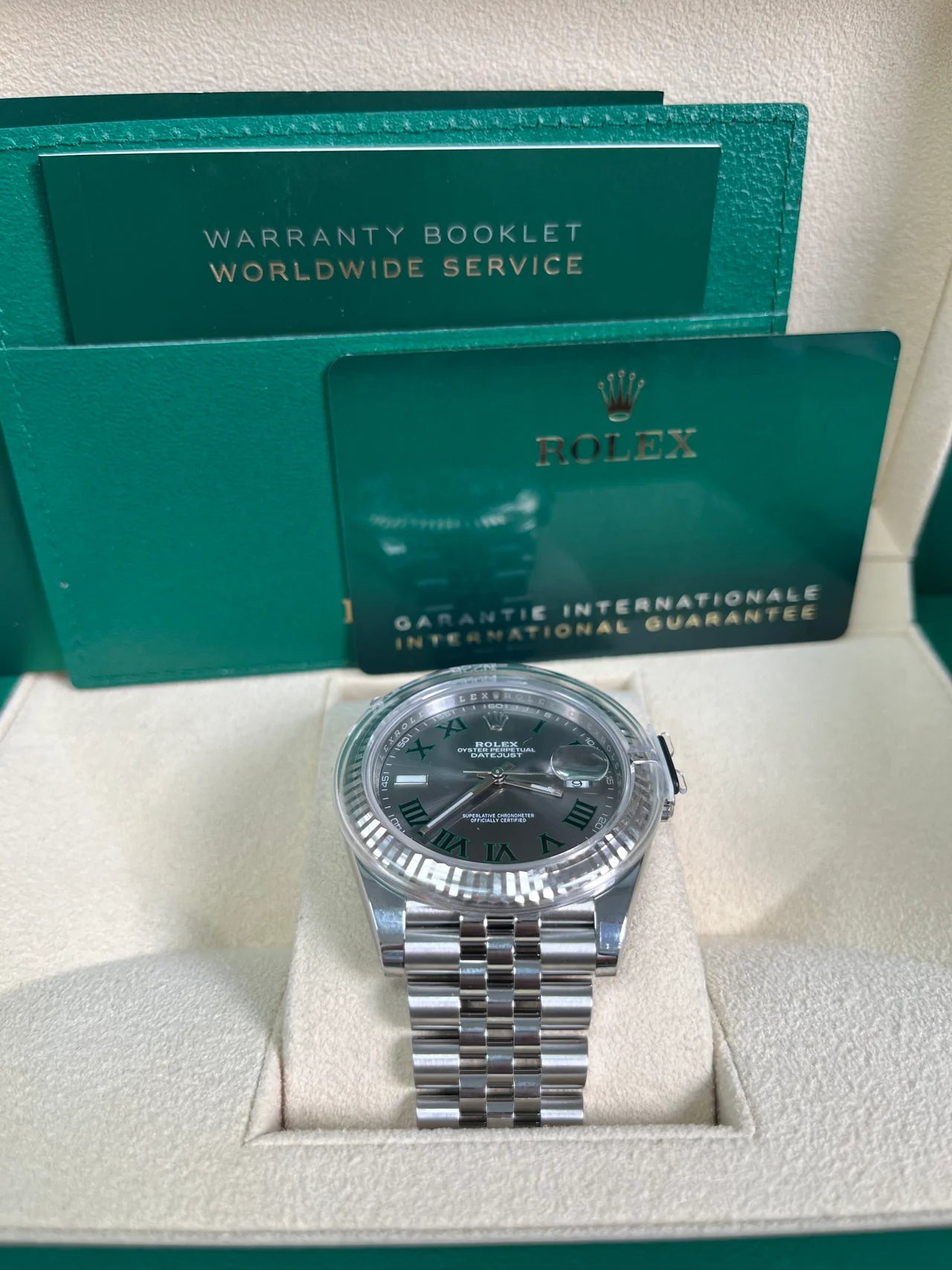 Datejust 41 mm Wimbledon Jubilee