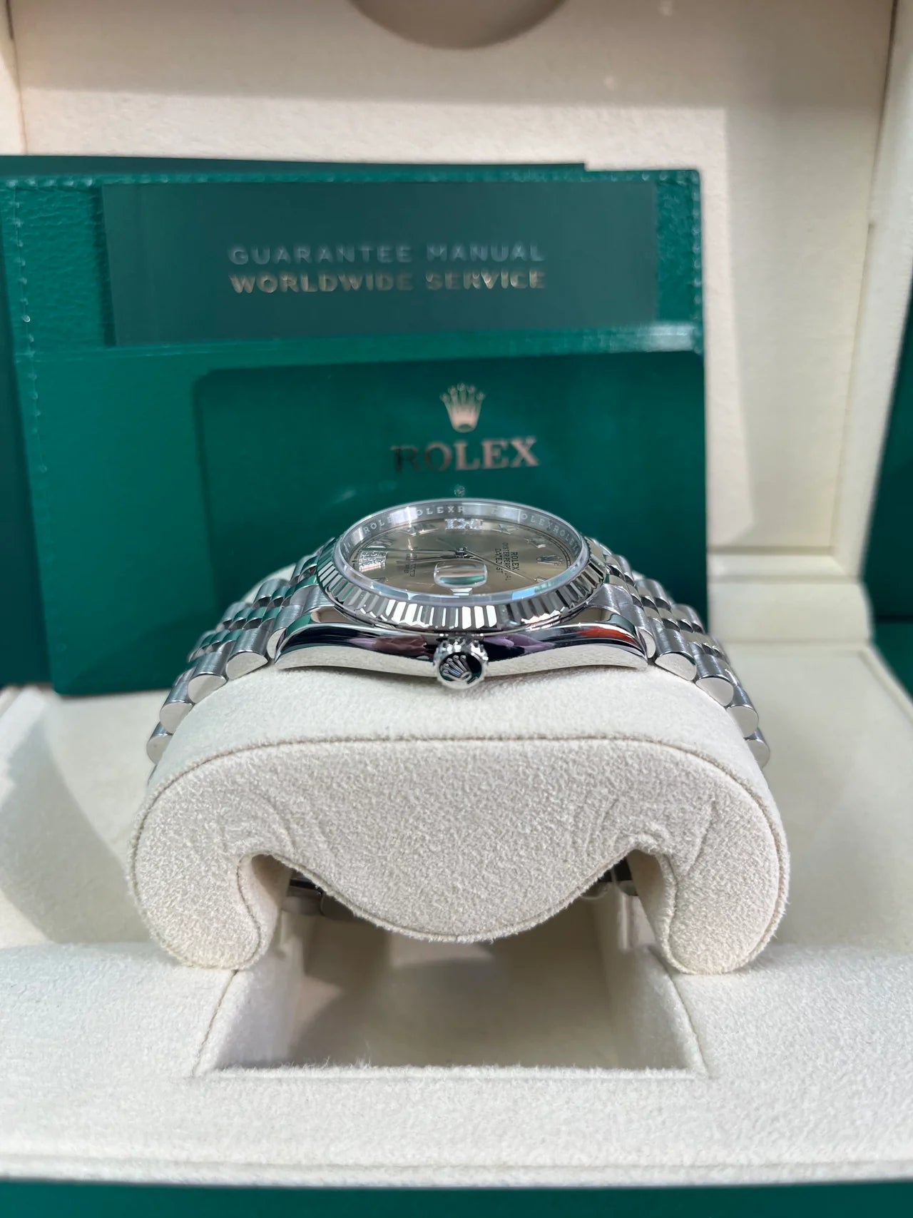 DateJust 36 mm Rosa Jubilee Num. Romani