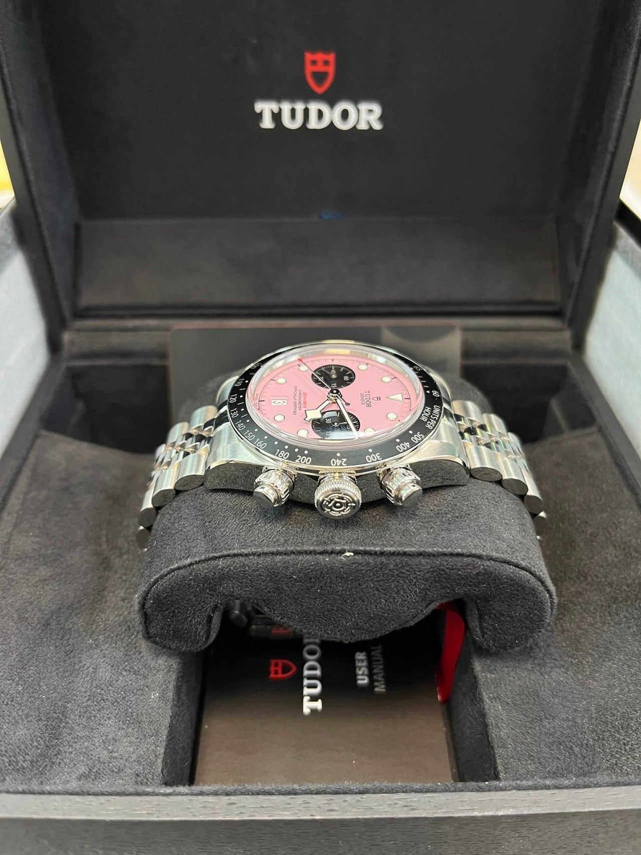 Tudor black bay chrono rosa