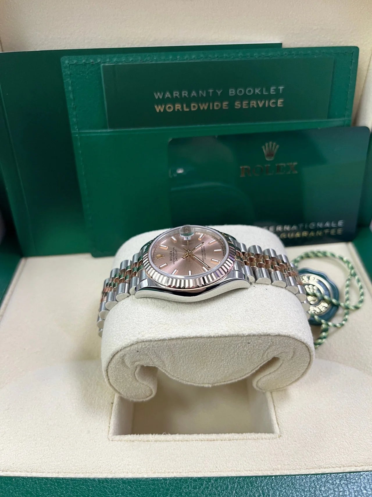 Datejust 31 mm lady Acciaio Oro Rosa