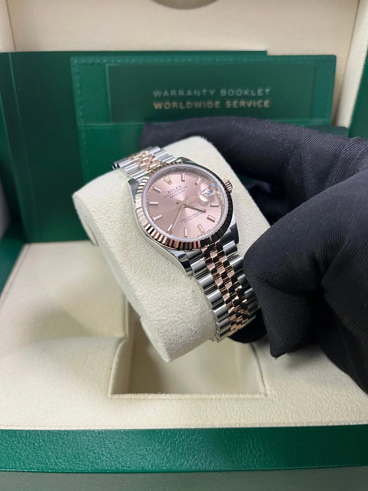 Datejust 31 mm lady Acciaio Oro Rosa
