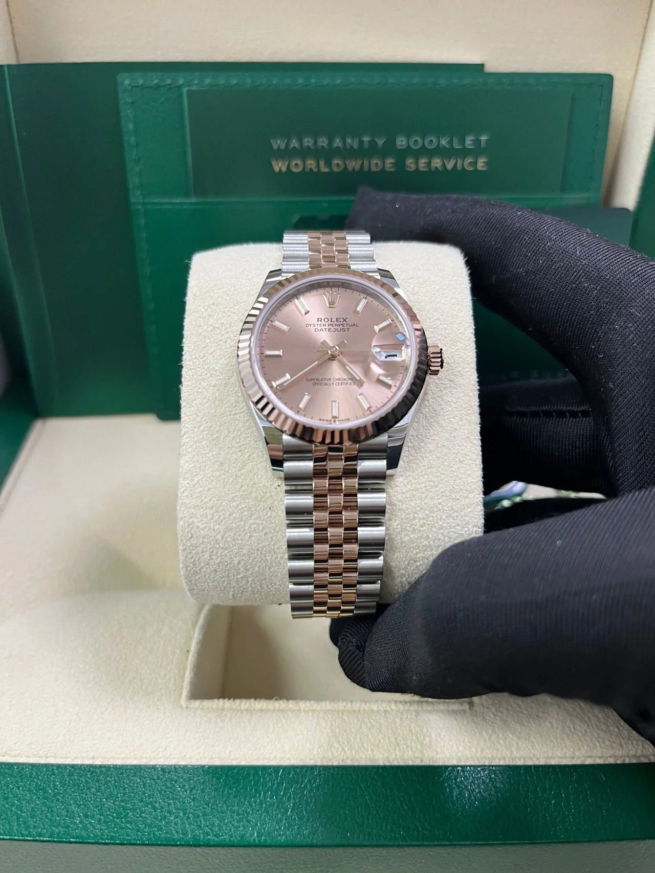 Datejust 31 mm lady Acciaio Oro Rosa