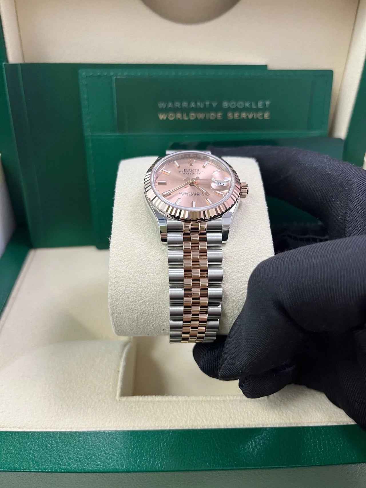 Datejust 31 mm lady Acciaio Oro Rosa