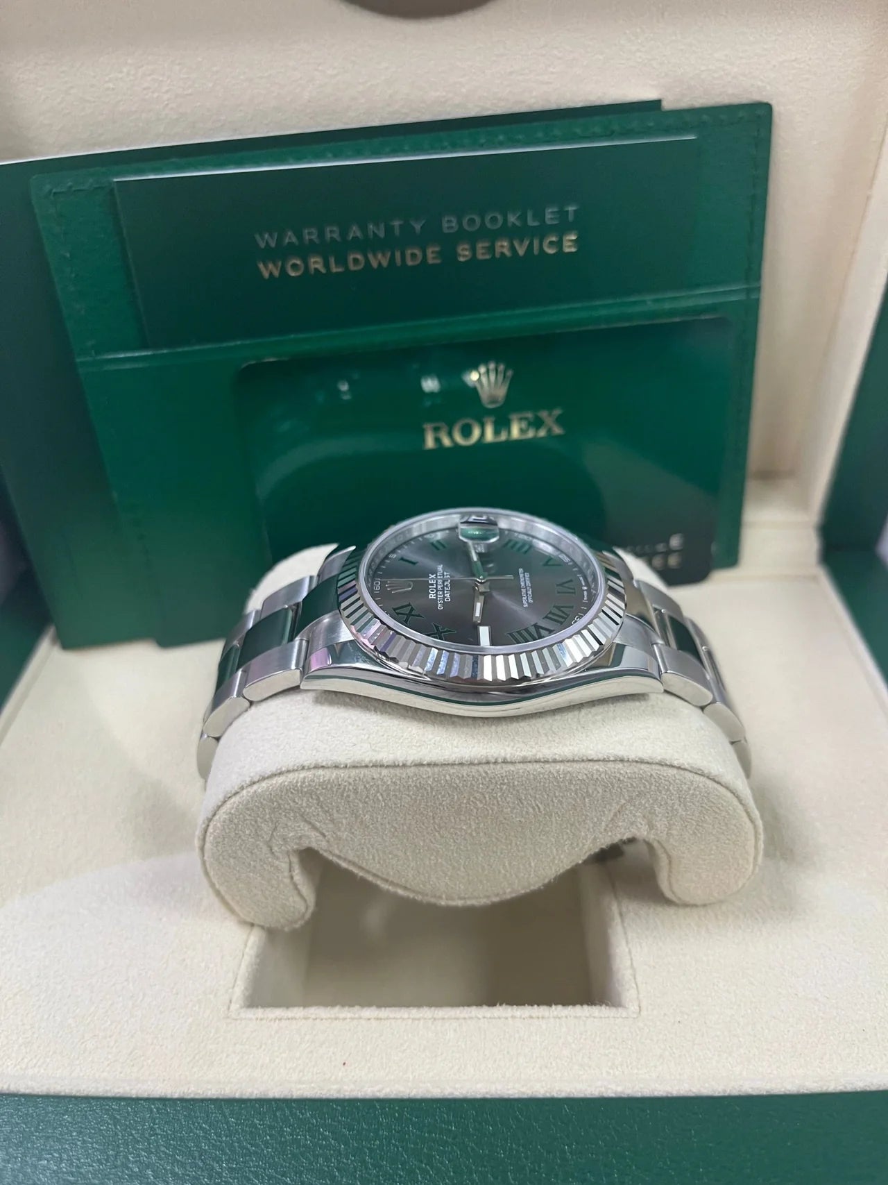 Datejust 41 mm Wimbledon Oyster