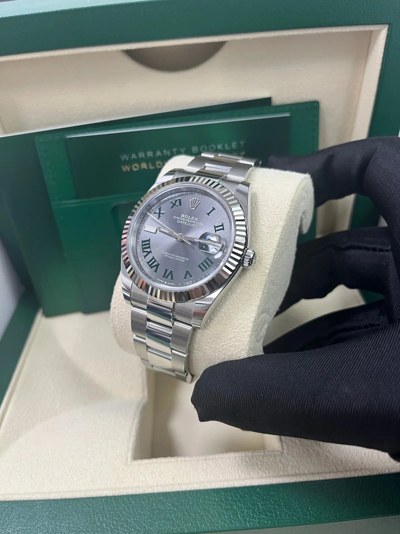 Datejust 41 mm Wimbledon Oyster