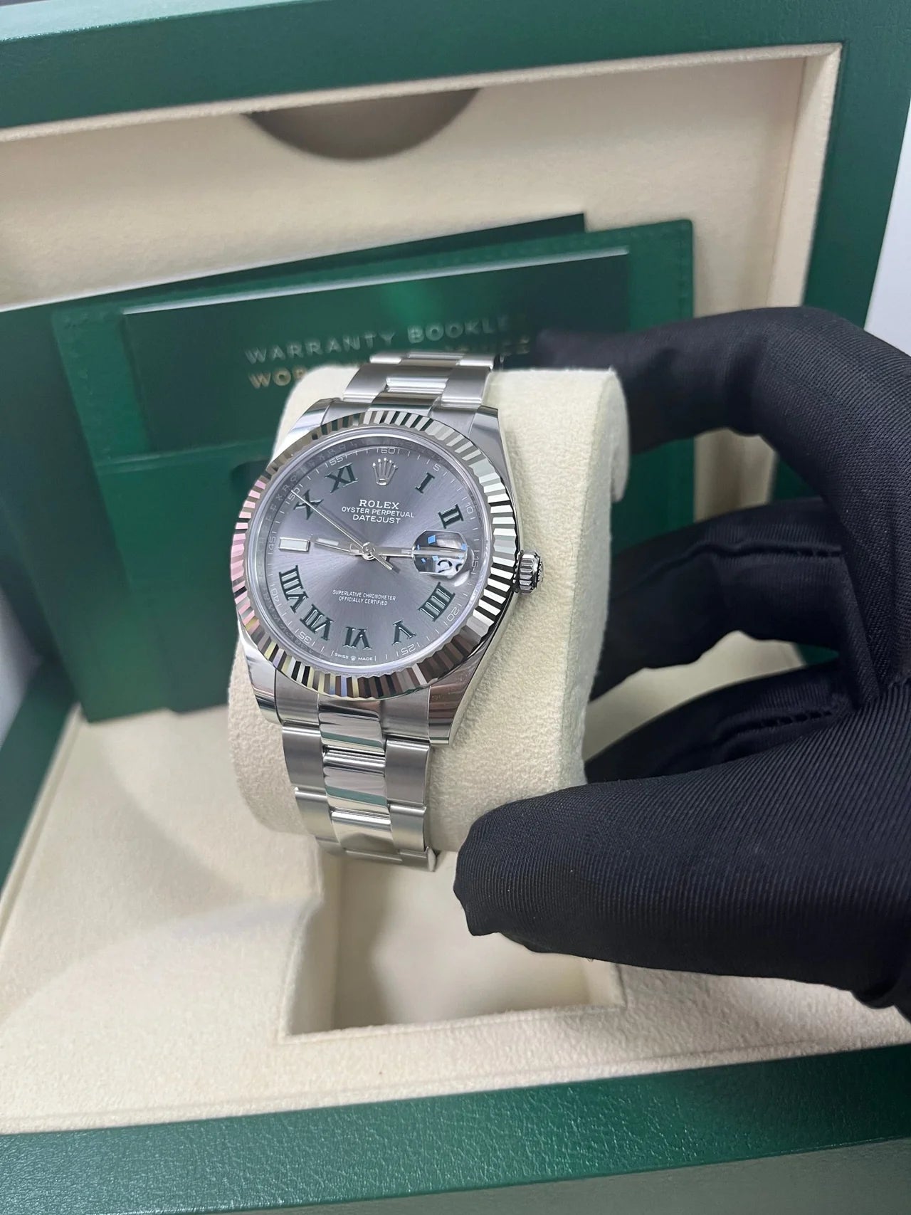 Datejust 41 mm Wimbledon Oyster