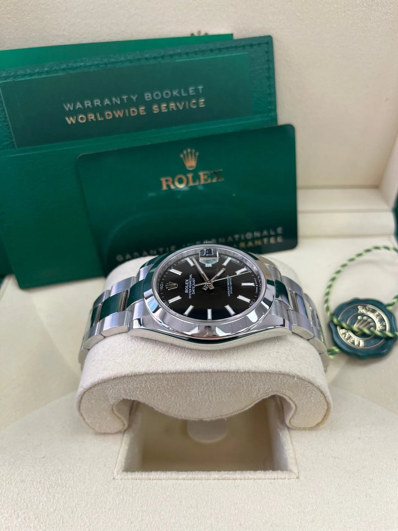 Datejust 41 mm Nero Oyster Ghiera Liscia